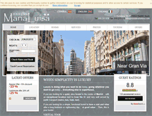 Tablet Screenshot of hostalmarialuisa.com